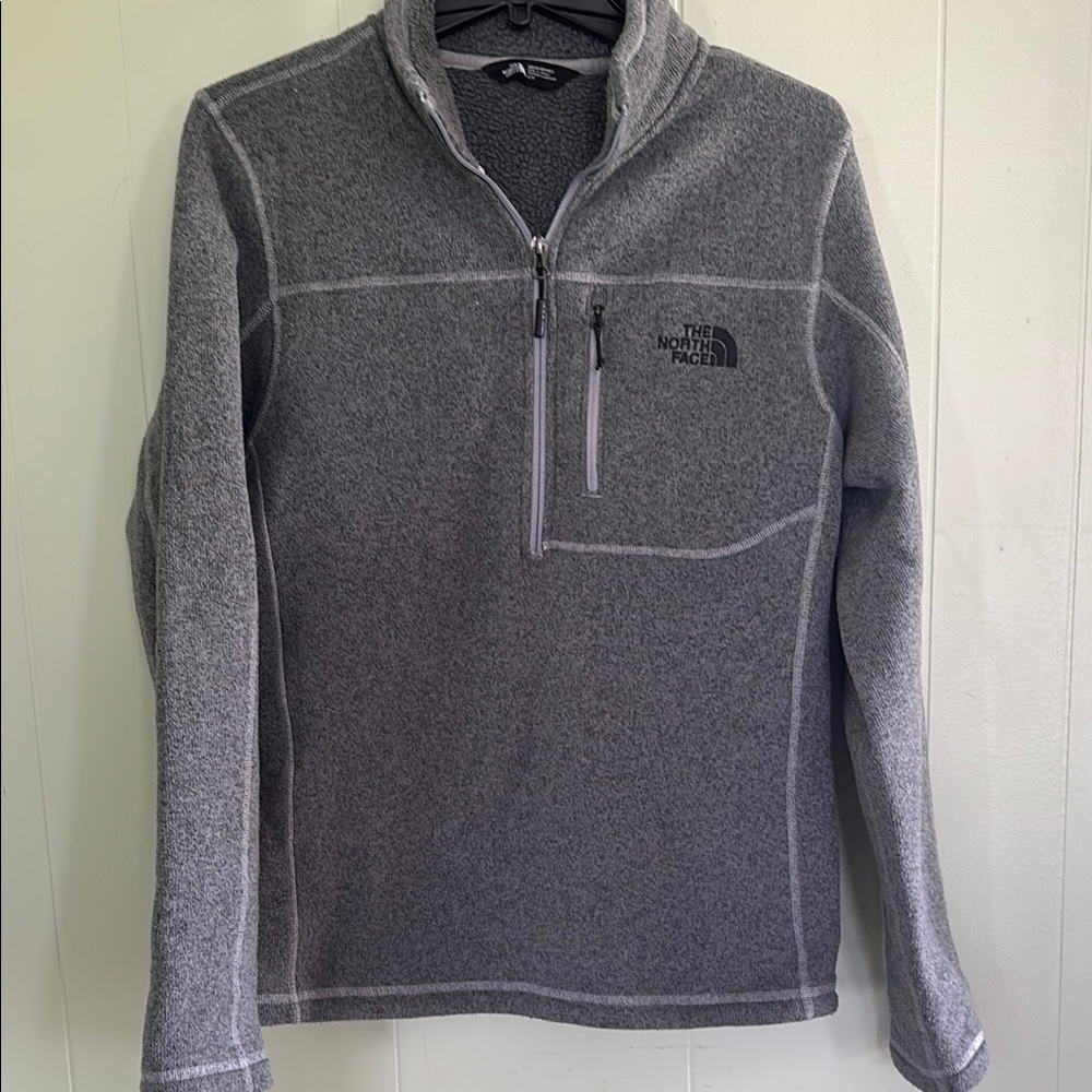 The North Face Gray Fleece Pullover